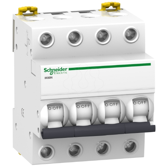 Imagem de Acti9 iK60N   Disjuntor   4P   20A   Curva C   6000A IEC 60898 1