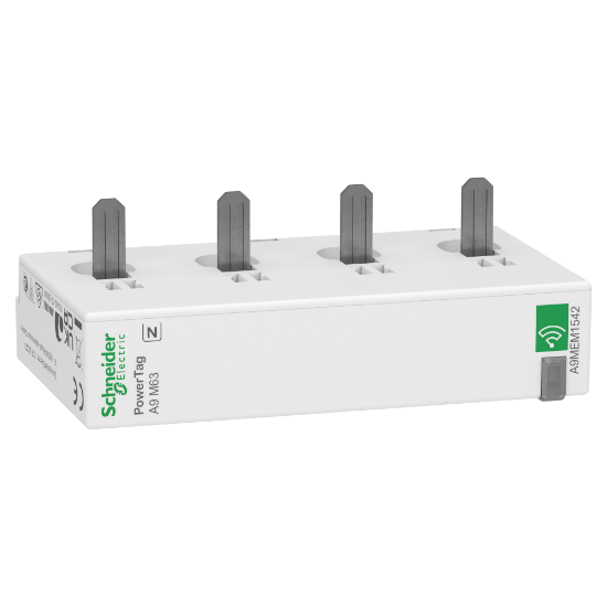 Imagem de Sensor de energia sem fios PowerTag 3P+N montagem inferior