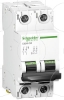Imagem de miniature circuit breaker - C60H - 2 poles - 63 A - C curve