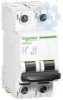 Imagem de miniature circuit breaker - C60H - 2 poles - 63 A - C curve