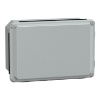 Imagem de Caixa industrial metálica - tampa lisa baixa - A155xL105xP61 - IP55 - cinzento RAL 7035