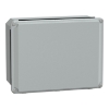 Imagem de Caixa industrial metálica - tampa lisa baixa - A206xL156xP83 - IP55 - cinzento RAL 7035