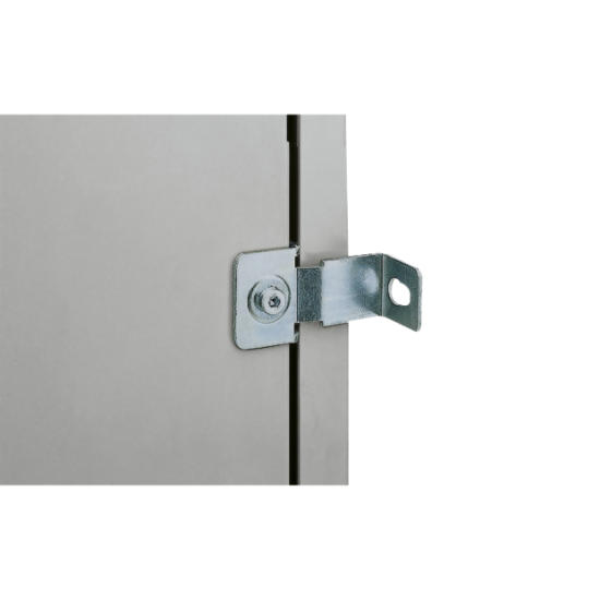 Imagem de Conjunto de suportes de fixação à parede para vers.PLA ou PLAT (4 ou 6 suportes)