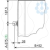 Imagem de Conjunto de suportes de fixação à parede para vers.PLA ou PLAT (4 ou 6 suportes)