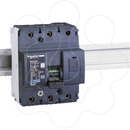 Imagem de Disjuntor miniatura Acti9 NG125N 3P 63 A curva C 25 kA IEC 60947 2