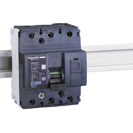 Imagem de Miniature circuit breaker Acti9 NG125N 3P 16 A C curve 25 kA IEC 60947 2
