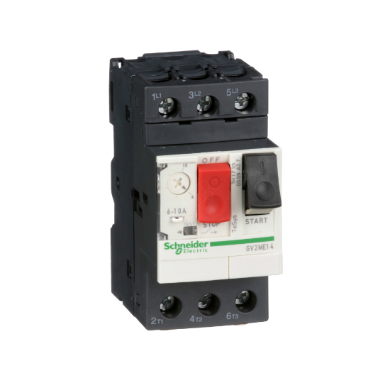Imagem de Disjuntor-motor magnetotermico GV2ME - 6/10A
