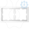 Imagem de D-Life - Quadro vert./horiz. 2 elementos - Branco
