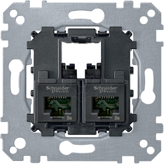 Imagem de M-Elegance - Tomada RJ45 dupla - cat. 6 - UTP
