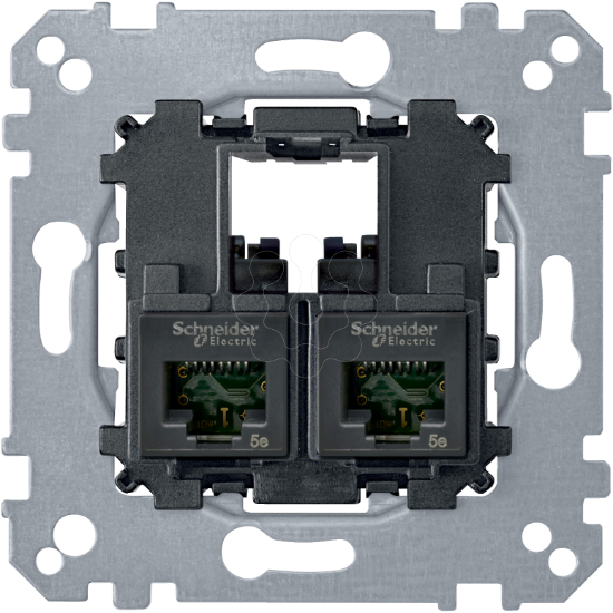 Imagem de M-Elegance - Tomada RJ45 dupla - cat. 5e - UTP