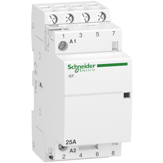 Imagem de iCT Contactor 2 polos - 2 NA - 25 A - 220..240 V CA