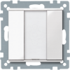Imagem de Pulsador Dinamico 1 elemento plus branco polar brilhante System M
