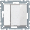 Imagem de Pulsador Dinamico 1 elemento plus branco polar brilhante System M