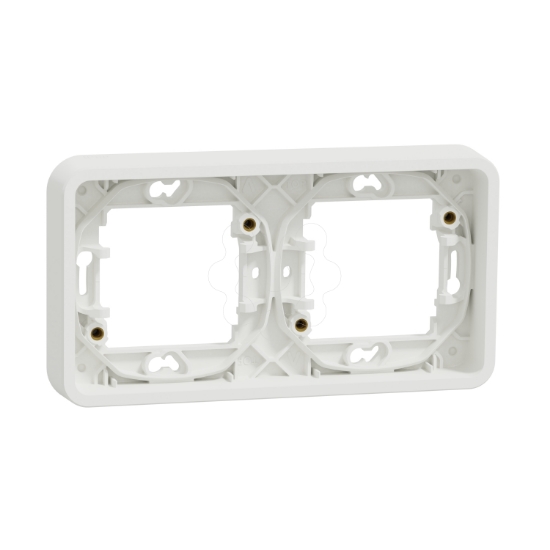 Imagem de Quadro horizontal 2 elementos, Mureva Styl, IP55, Branco