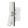 Imagem de Mureva Styl - Comutador de escada - encastrar/saliente - IP55 - 16A - Branco