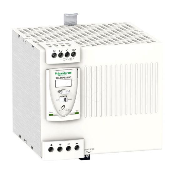 Imagem de Fonte de alimentacao regulada comutada 1 ou 2 fases 100..240 v 24 v 20 a