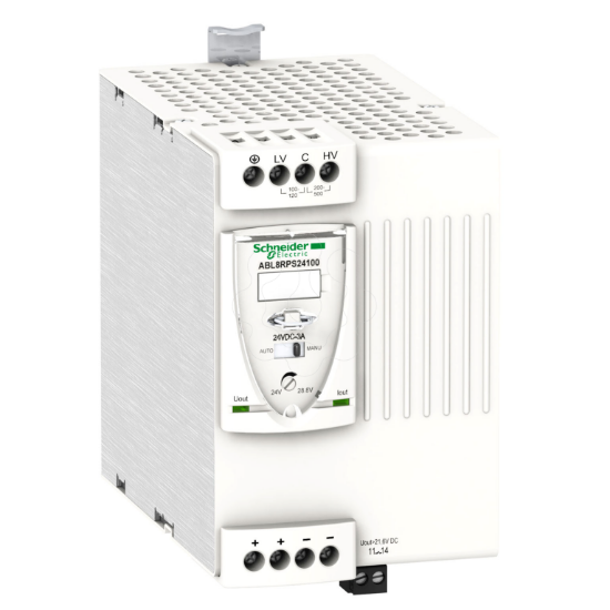 Imagem de Fonte de alimentacao regulada comutada 1 ou 2 fases 100..500 v 24 v 10 a