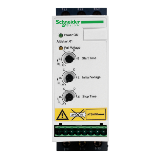 Imagem de Arrancador suave para motores assincronos   ATS01   6A   380..415V – 15..3 kW