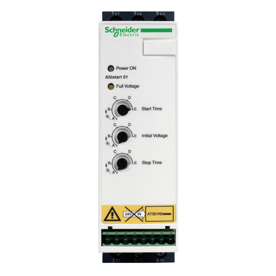 Imagem de Arrancador suave para motores assincronos   ATS01   22A   380..415V – 75..11 kW