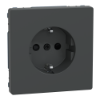 Imagem de D-Life - Tomada 2P+T com obturadores lig.rapida - 16A - Antracite