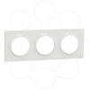 Imagem de Odace Styl - Quadro vert./horiz. 3 elementos - Branco