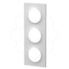 Imagem de Odace Styl - Quadro vert./horiz. 3 elementos - Branco