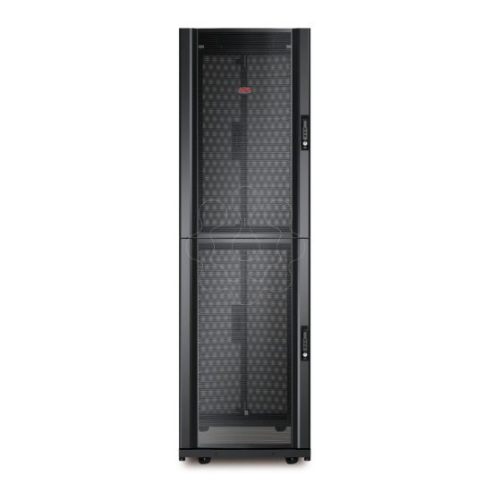 Imagem de Armário NetShelter SX em Co-localização 2 x 20U 600mm da Largura x 1070mm de Profundidade com Lados em Preto