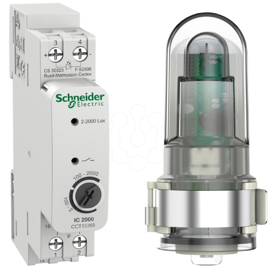 Imagem de interruptor crepuscular analogico Acti 9 IC2000 exterior