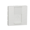 Imagem de Tomada de dados RJ45 Unica cat.6  UTP Branco