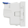 Imagem de Tomada 2P+T com obturadores, Unica, 16A, Branco