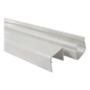 Imagem de Dexson - Mini calha - 20x20 mm - 1 compartimento - sem adesivo - PVC - branco
