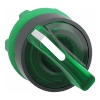 Imagem de Cabeca de interruptor selector iluminada - 2 posicoes - o 22 - verde