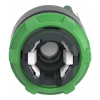 Imagem de Cabeca de interruptor selector iluminada - 2 posicoes - o 22 - verde