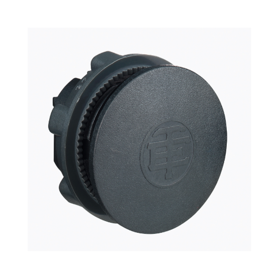 Imagem de Tampao redondo para unidades o 22 mm - preto - conjunto  de 10