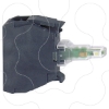 Imagem de Bloco luminoso Harmony XB4 Harmony XB5 branco para cabeca 22mm LED universal terminais de aperto de parafuso 24...120V AC/DC