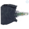 Imagem de Bloco luminoso Harmony XB4 Harmony XB5 branco para cabeca 22mm LED universal terminais de aperto de parafuso 24...120V AC/DC