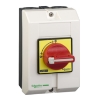 Imagem de interruptor seccionador principal paragem de emergencia em caixa 3P 10A