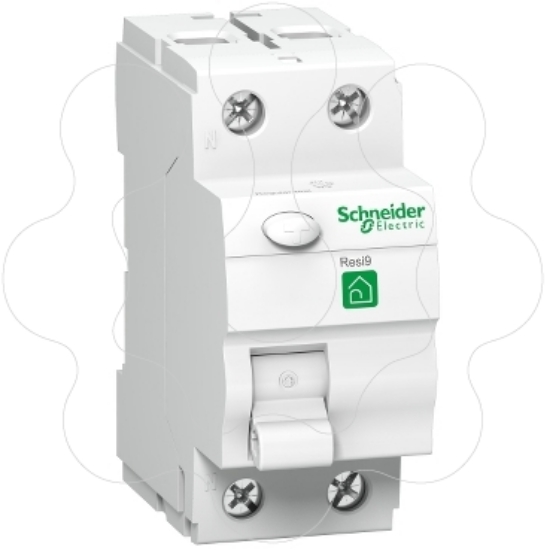 Imagem de Interruptor diferencial Resi9 2P 25A 30mA Classe AC