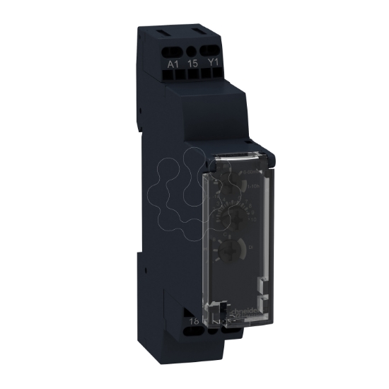 Imagem de Tempo de atraso de retransmissao 8 funcoes - 1 s..100 h - 24..240 v ac / dc - 1 oc