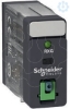 Imagem de Rele plug in de interface Harmony   standard 5A 2 contactos botao de teste bloqueavel led 24 v dc