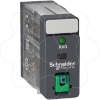 Imagem de Rele plug in de interface Harmony   standard 5A 2 contactos botao de teste bloqueavel led 24 v dc