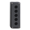 Imagem de Estacao de controlo vazia - xal-d - plastico - 5 aberturas horizontais