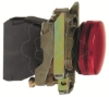 Imagem de Sinalizador led - vermelho 24vca/cc c/ aro fix met