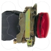 Imagem de Sinalizador led - vermelho 24vca/cc c/ aro fix met