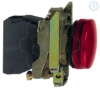 Imagem de Sinalizador led - vermelho 24vca/cc c/ aro fix met