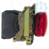 Imagem de Sinalizador led - vermelho 24vca/cc c/ aro fix met