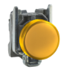 Imagem de Sinalizador led - amarelo 24vca/cc c/ aro fix met