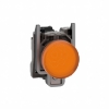 Imagem de Sinalizador led - amarelo 24vca/cc c/ aro fix met