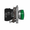 Imagem de Sinalizador led - verde 230...240vca c/ aro fix met
