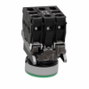 Imagem de Botão de pressão iluminado verde ø 22 – mola encastrada - 24 v - 1no+1nc
